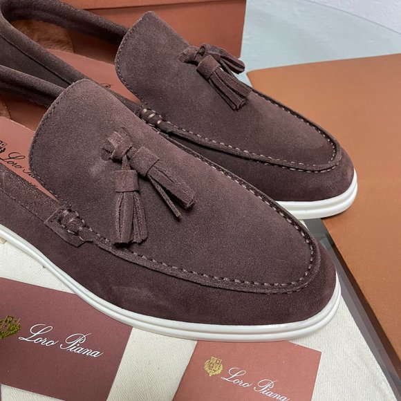 Loro Piana men\'s sailing shoes moccasin shoes main image 5
